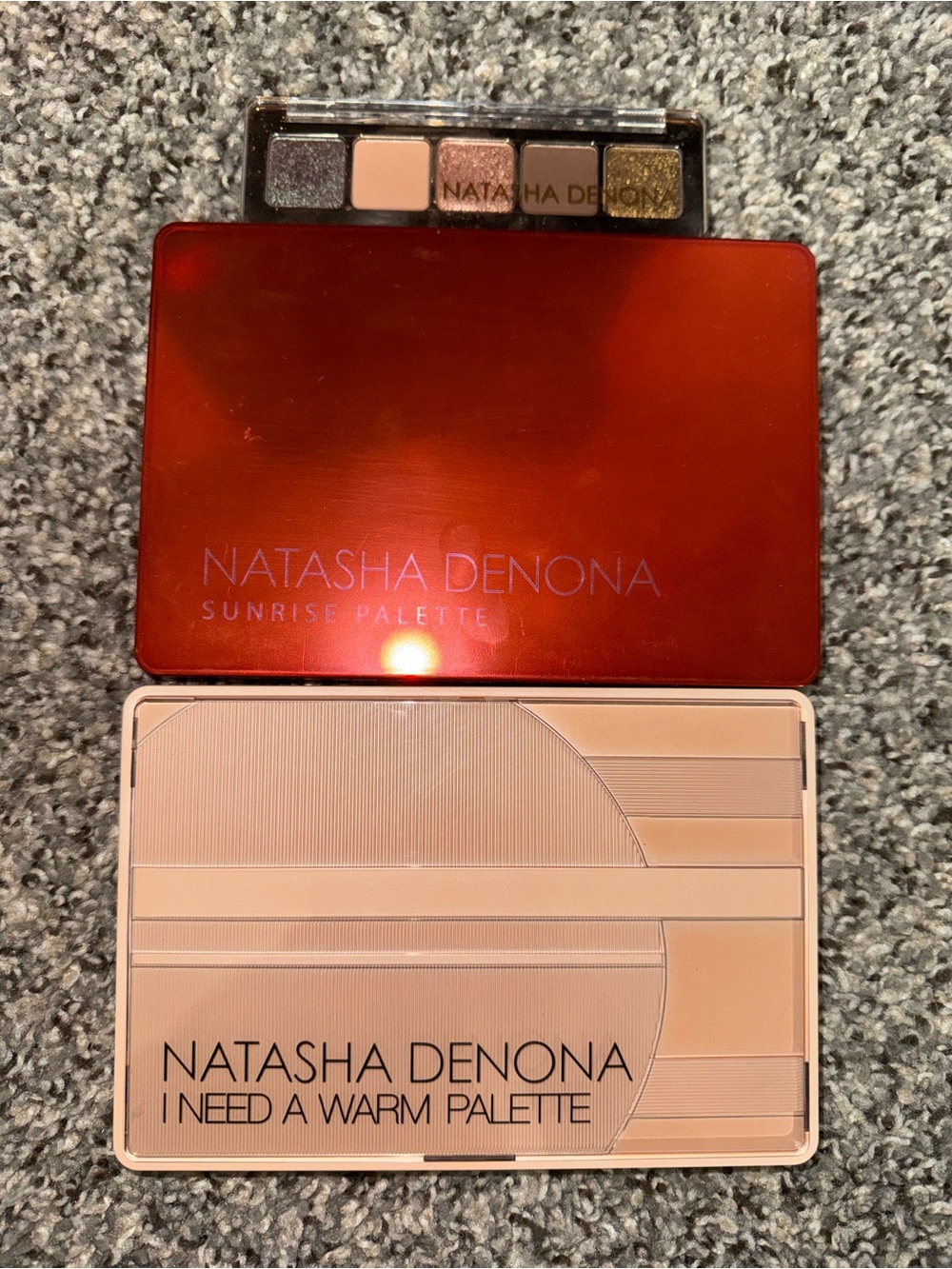 Natasha Denona Sunrise & I Need A Warm Palette & Mini Star